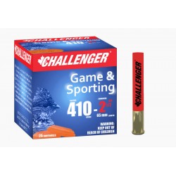 Challenger Game & Sporting 410 Ga 2 1/2'' 1/2oz 7.5 Max 2 per customer Challenger Target & Hunting Lead