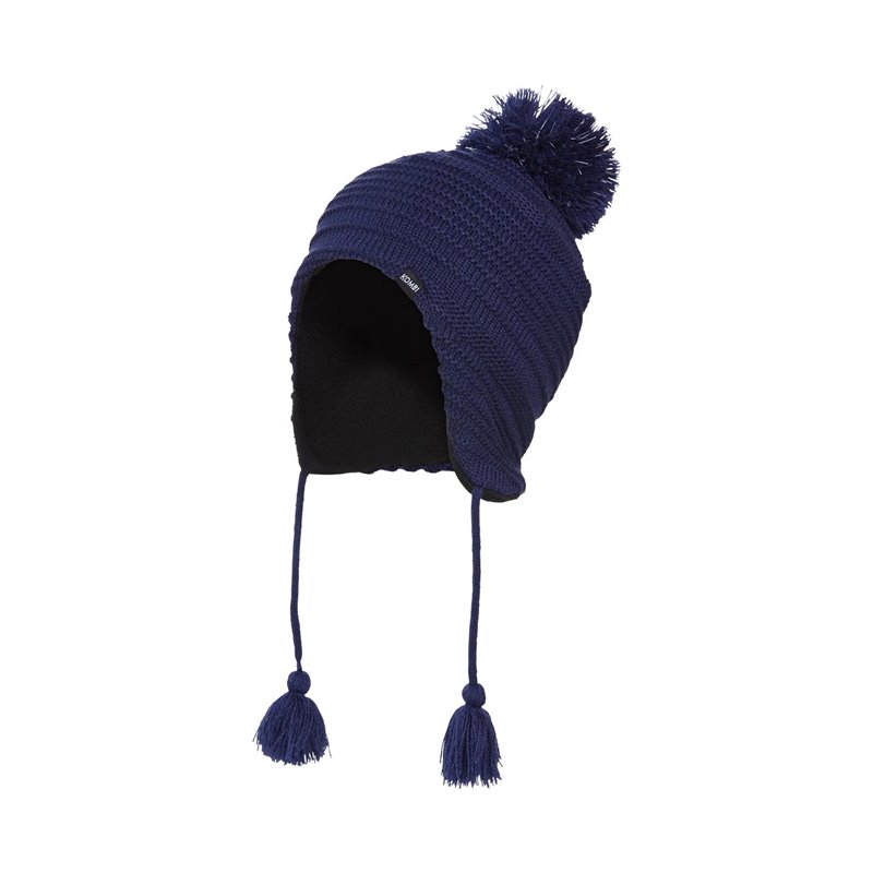 Kombi Reflective pompom Junior Hat Space bleu - OS  Hats