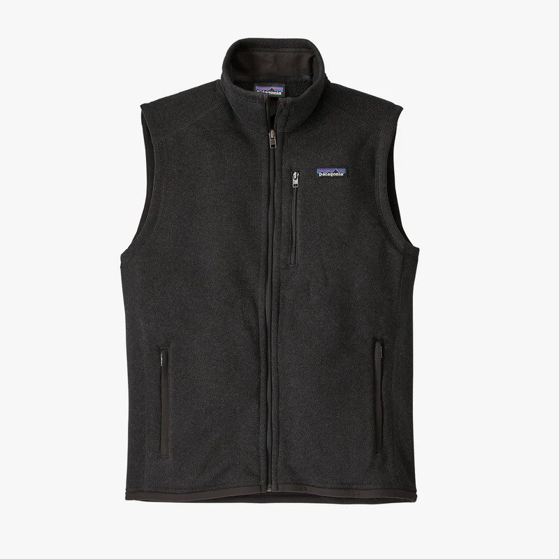 Patagonia M's Better Sweater Vest Black Patagonia Tops