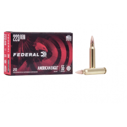 Federal 223 Rem 55gr FMJ Federal ( American Eagle) Federal