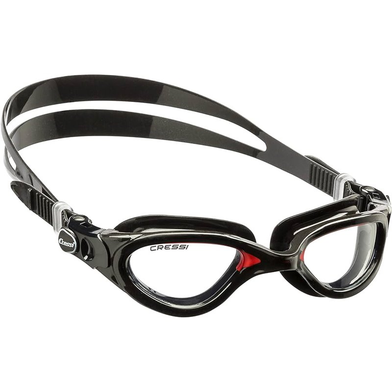 CRESSI FLASH GOGGLES- CLEAR/BLACK Cressi Masques de plongée