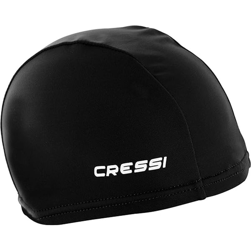 CRESSI SUPER STRETCH SWIM CAP Blk - Cressi - sporteque.ca