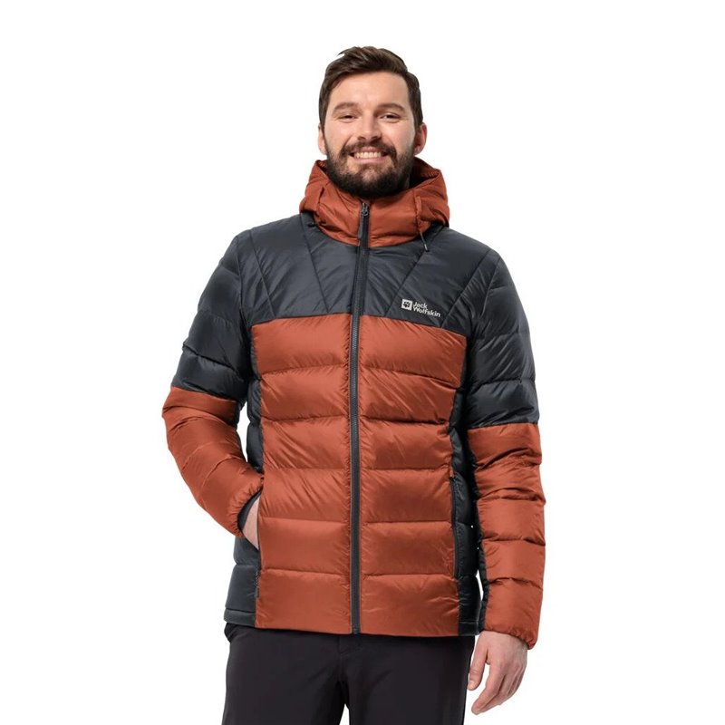 Jack Wolfskin Nebelhorn Down Hoody M Carmine Jack Wolfskin Jackets & Vests