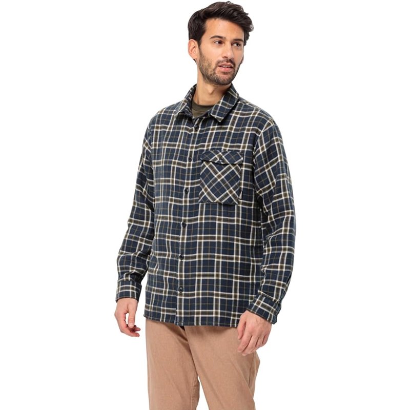 Jack Wolfskin Morgenluft Shirt M Night Blue Jack Wolfskin Tops