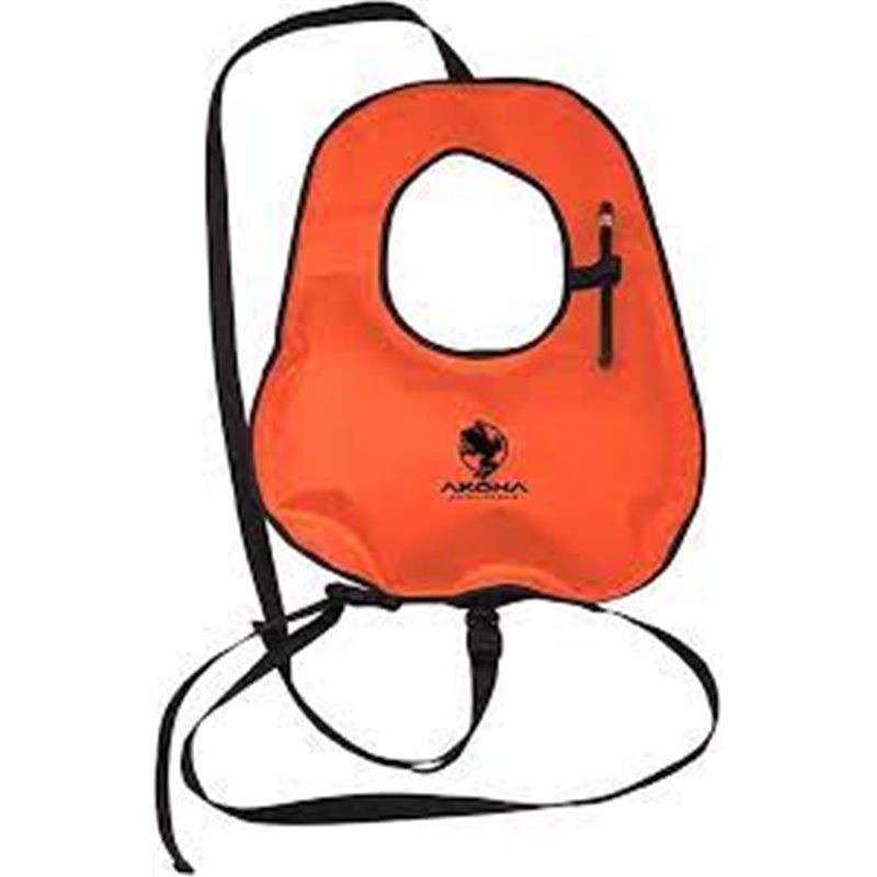 AKONA ADULT SNORKELING VEST - ORANGE - ADULT Akona Technical BC