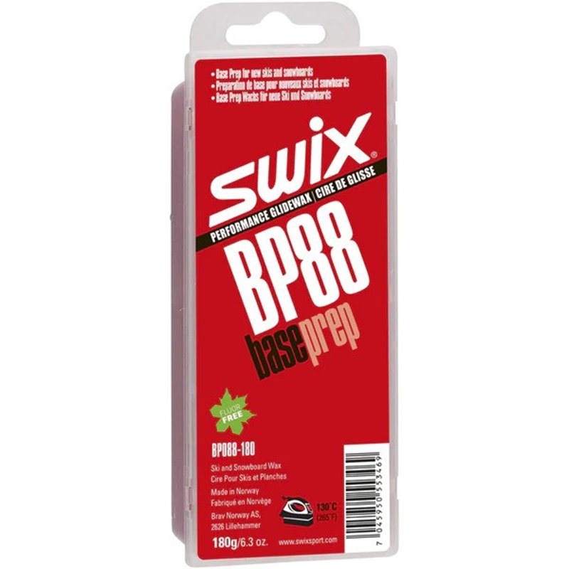 SWIX BASEPREP WAX RED 180G Swix Ski tuning & wax