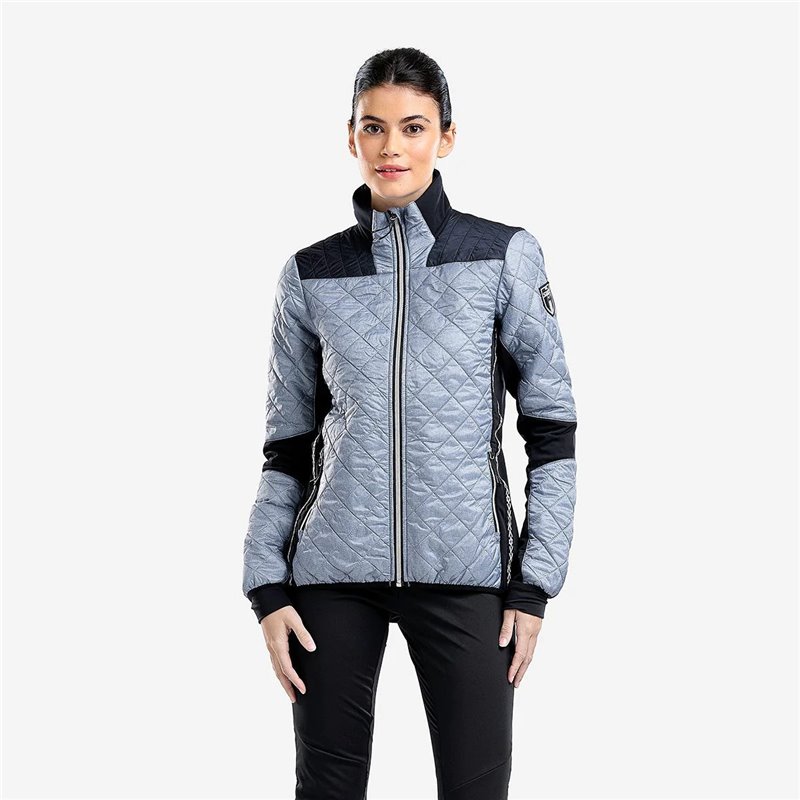 Swix Mayen Quilted Jacket W's Light grey metal Swix Manteaux et vestes