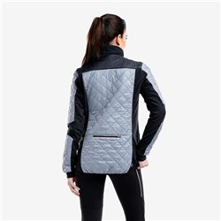 Swix Mayen Quilted Jacket W's Light grey metal Swix Manteaux et vestes