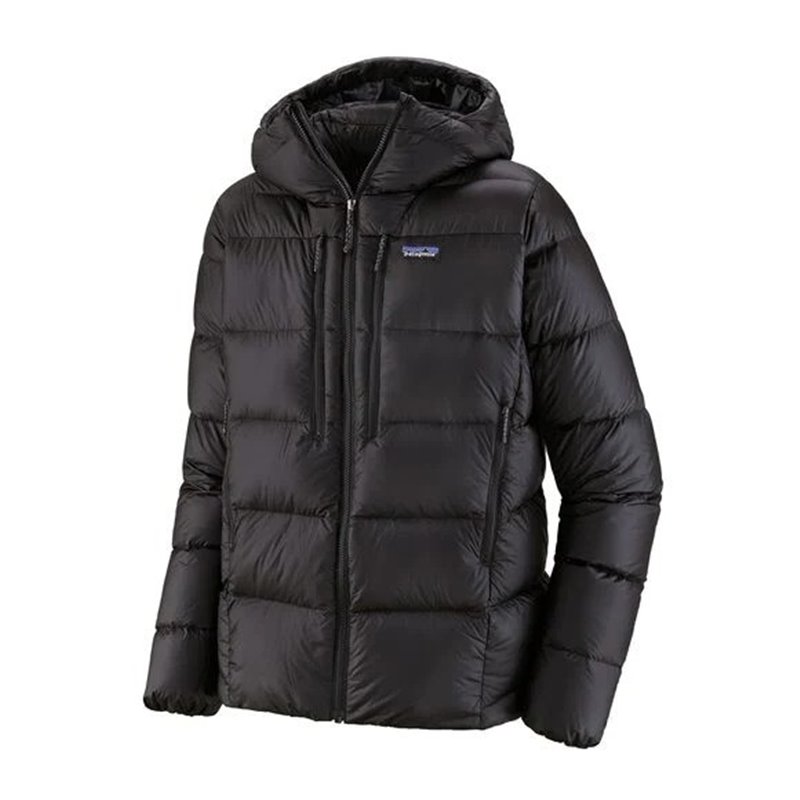 Patagonia M's Fitz Roy Down Hoddy Black/Black