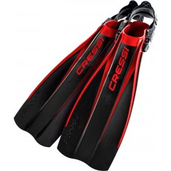 Cressi Frog Fins Black and Red Cressi Fins