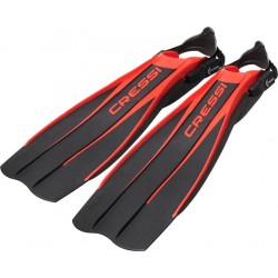 Cressi Frog Fins Black and Red Cressi Fins