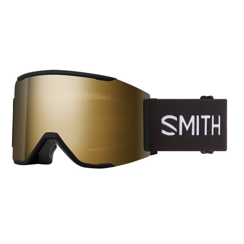 Smith Squad Mag Black Chromapop Black Gold Smith Lunettes de ski alpin