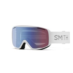 Smith Rally White Chunky Knit Blue Sensor Mirror Smith Goggles