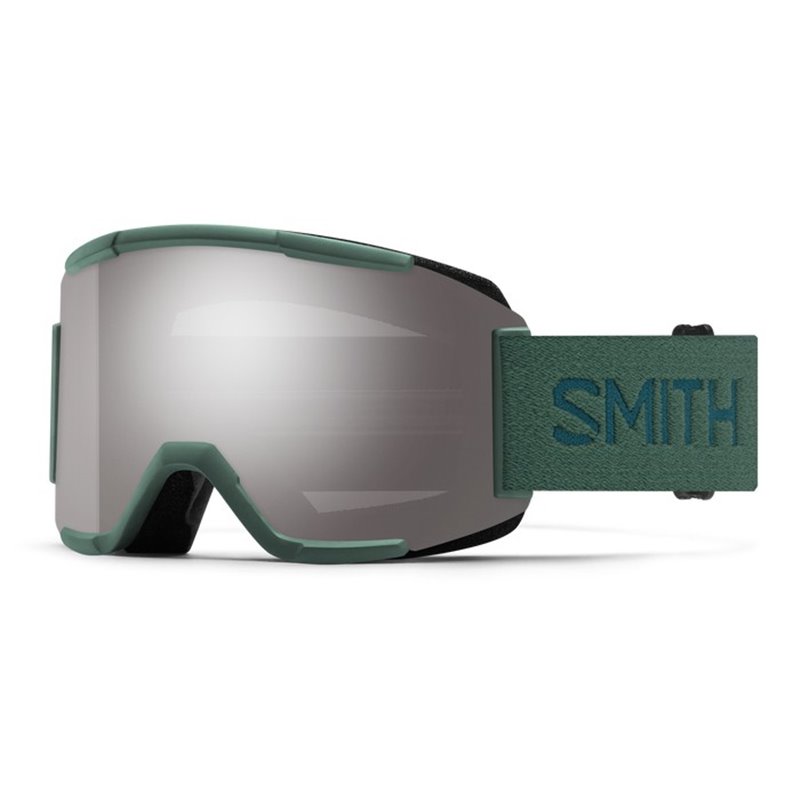 Smith Squad Alpine green Vista Chroma pop Mirror Smith Lunettes de ski alpin