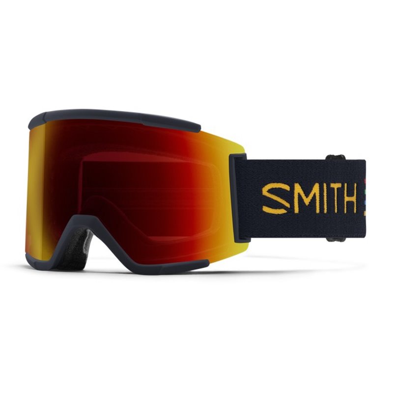 Smith Squad XL Midnoght Slash CPS red Mirror Smith Lunettes de ski alpin