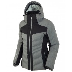 Sunice : Women's Jacket Lydia - Charcoal Melange / Black Sunice Clothing