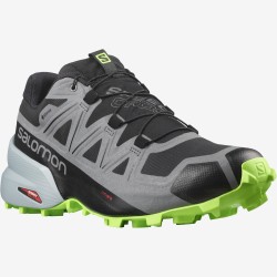 Salomon-Speedcross 5 GTX Hommes Noir/vert Salomon Souliers de course