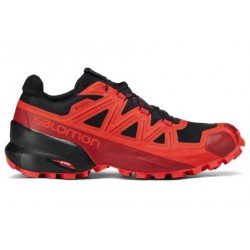 Salomon spikecross Hommes 5 GTX Noir/Rouge Salomon Souliers de course