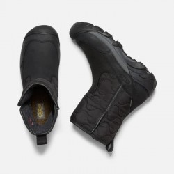 Keen Betty Bottes à Enfiler WP Noir Pour Femmes KEEN Bottes d'hiver