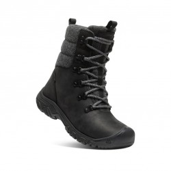 Keen Greta Boot WP Femme Noir/Noir Laine KEEN Bottes d'hiver