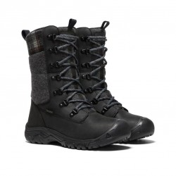 Keen Greta Tall Bottes Noir Pour Femmes KEEN Chaussures