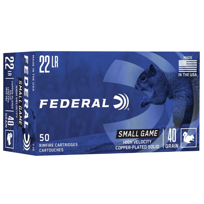 Federal Game-Shok 22 lr 40 gr CPRN Federal ( American Eagle) Cartouche à percussion annulaire