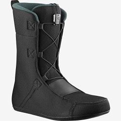 Salomon Bottes Titan Noir Et Vert Gables Salomon Bottes de planche à neige