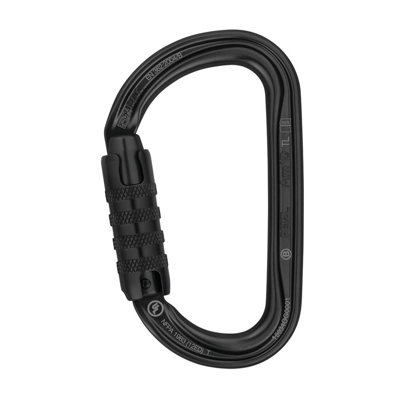 Petzl AM'D Triact-lock biner black