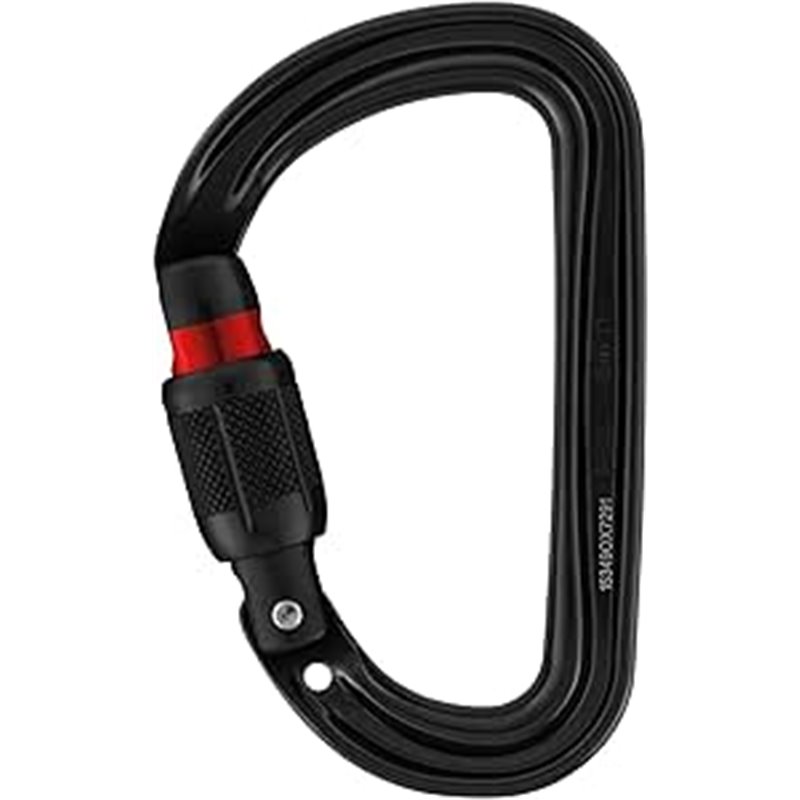 Petzl SM'D Screw Lock carabiner Black