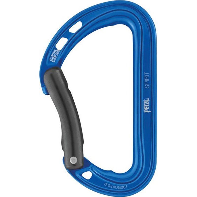 Petzl Spirit Carabiner Bent Blue