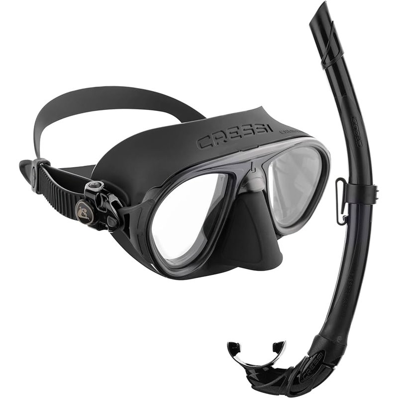 Cressi Calibro & Corsica - Black Cressi Ensemble masque et tuba