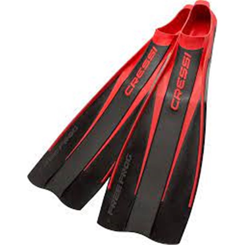 Cressi Free Frog - Black/Red