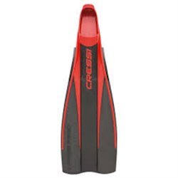 Cressi Free Frog - Black/Red