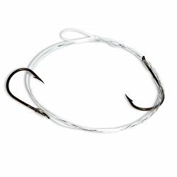 Vmc Tandem French Hooks Snelled n.4 10Lb line