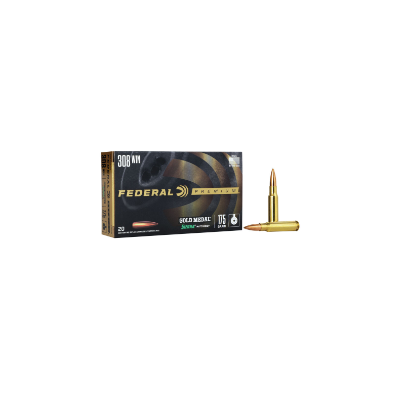 Federal Premium 308 Win 175 Gr HPBT Federal ( American Eagle) Federal