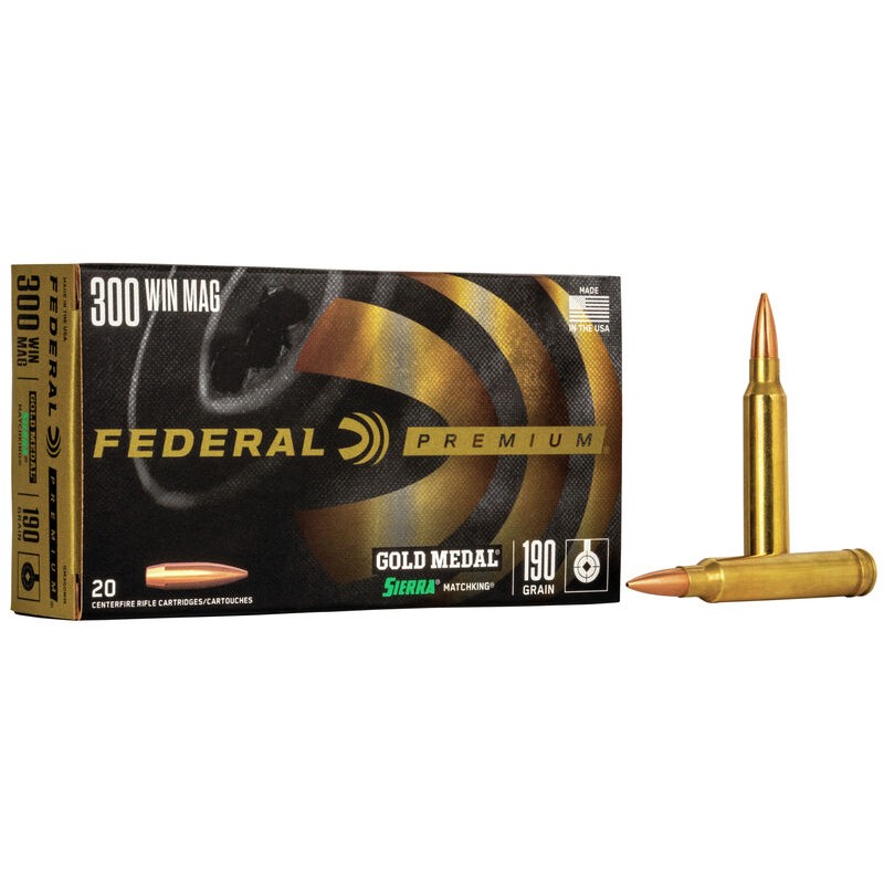 Federal Premium 300 Win Mag 190 Gr HPBT Federal ( American Eagle) Federal