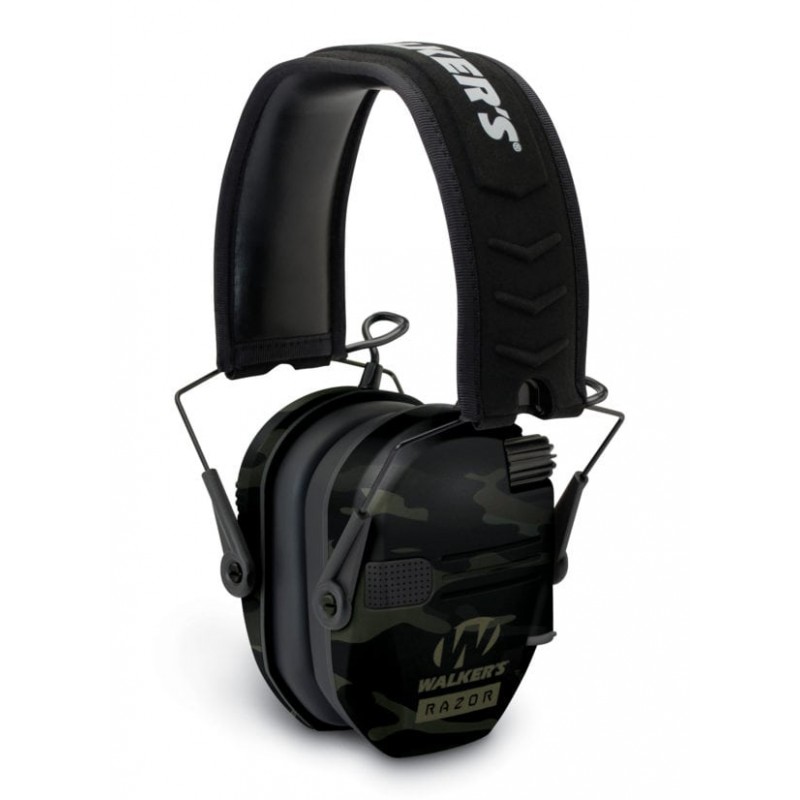 Walker Razor Slim Electronic Ear Muff Multi Cam Black Walker's Eye and Ear Protection