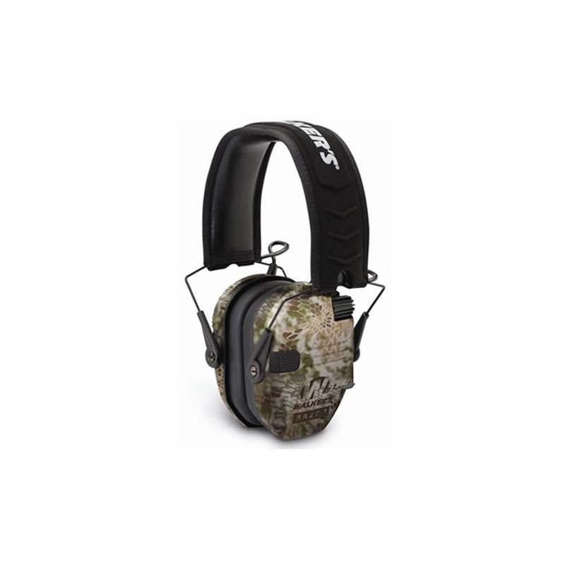 Walker Razor Slim Electronic Ear Muff Kryptek Walker's Eye and Ear Protection