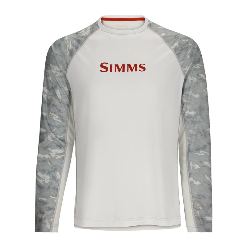 Simms M's Simms Challenger Solar Crew White/Ghost Camo