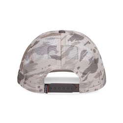 Simms Mesh All-Over Trucker Ghost Camo Stone