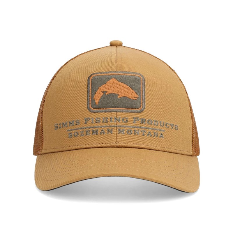 Simms Double Haul Icon Trucker Chesnut