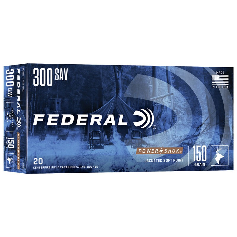 Federal 300 Savage 150gr S.P.