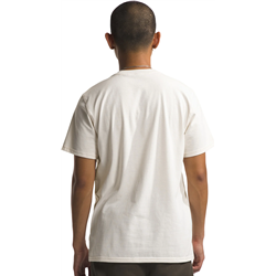 North Face M Short-Sleeve Heritage Patch Heathered T-shirt White Dune Heather THE NORTH FACE Tops