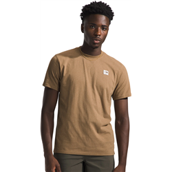 North Face M Short-Sleeve Heritage Patch Heathered T-shirt Utility Brown Heather THE NORTH FACE Tops