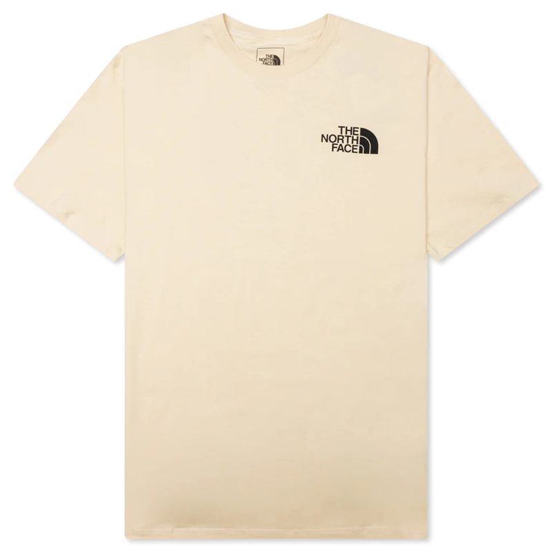 North Face M s/s brand Proud Tee Gravel Mult-Clr