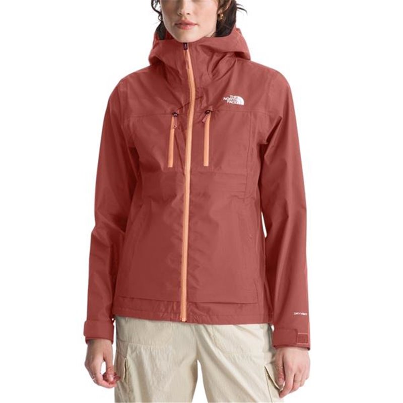 North Face W Trn Vista 3L Pro Jkt Light Mahogany