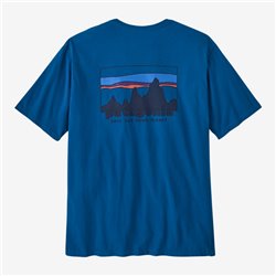 Patagonia M's '73 Skyline Organic T-shirt Endless Blue Patagonia Tops