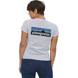 Patagonia W's Logo Respon Tee White