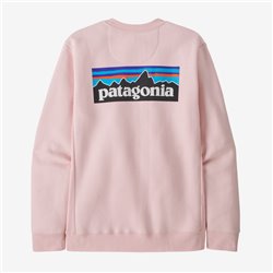 Patagonia P-6 Logo Uprisal Crew Sweat Whisker Pink Patagonia Tops