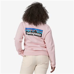 Patagonia P-6 Logo Uprisal Crew Sweat Whisker Pink Patagonia Tops